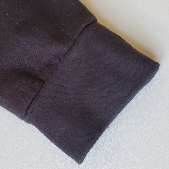 Boohoo Black Rose Geaphic Sweatshirt, Size Small - Picture 4 of 4